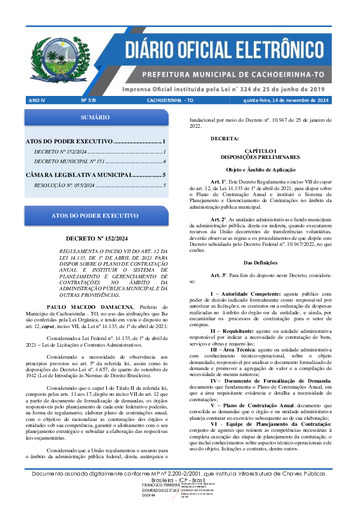 Diário Oficial - Edição 570