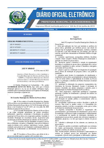 Diário Oficial - Edição 630