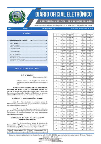 Diário Oficial - Edição 692
