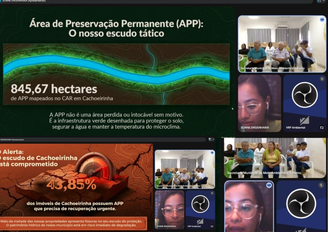 PALESTRA DE EDUCAÇÃO AMBIENTAL EM CACHOEIRINHA REFORÇA A IMPORTÂNCIA DA PRESERVAÇÃO DOS RECURSOS HÍDRICOS